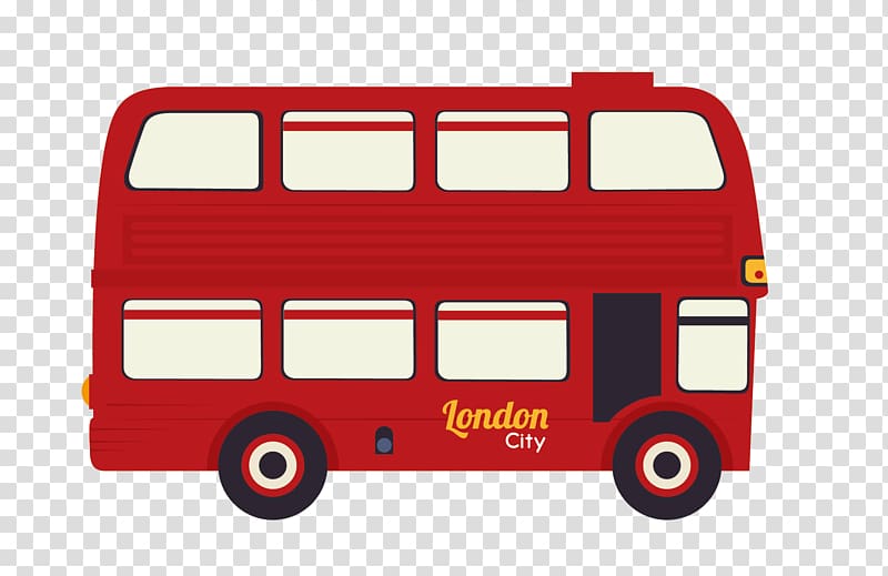 London Buses Double-decker bus, double decker bus transparent background PNG clipart