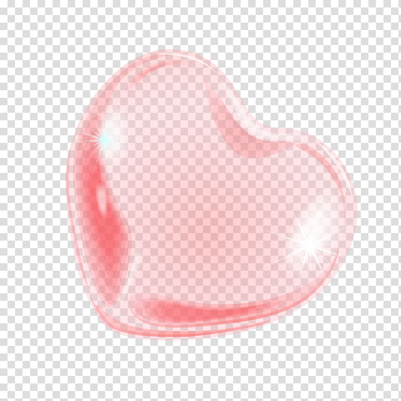 Heart, Pink love model transparent background PNG clipart