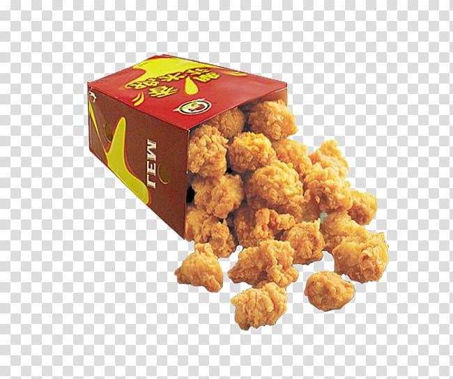 McDonald\'s Chicken McNuggets Fast food Popcorn Fried chicken, The world\'s best chicken rice flower transparent background PNG clipart