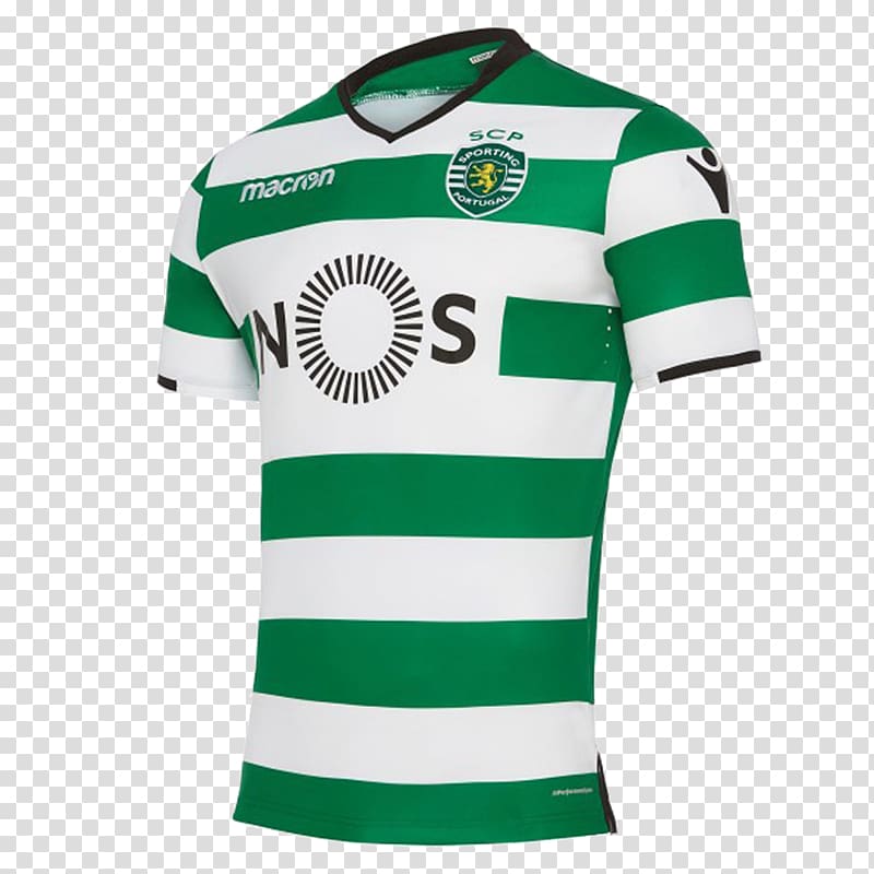 Sporting CP T-shirt Jersey Kit, T-shirt transparent background PNG clipart