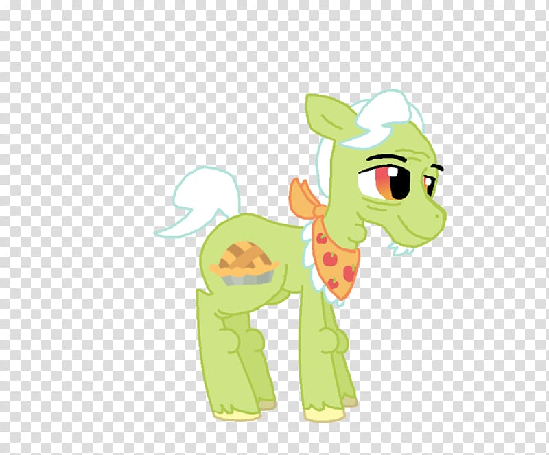 Pony , pony granny smith transparent background PNG clipart