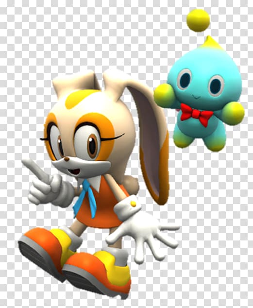Sonic Generations Cream the Rabbit Sonic 3D Sonic the Hedgehog Shadow the Hedgehog, Chao Cheese transparent background PNG clipart