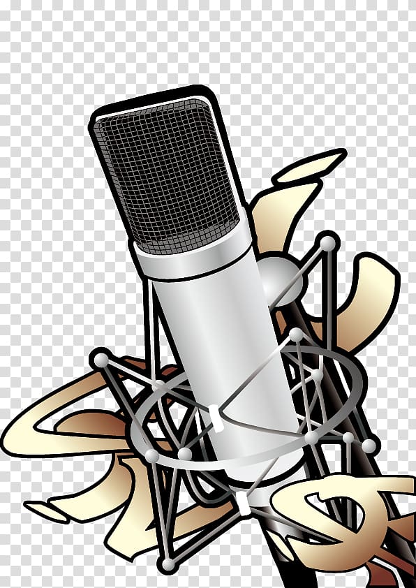 Microphone Music Motif Graphic design, microphone transparent background PNG clipart