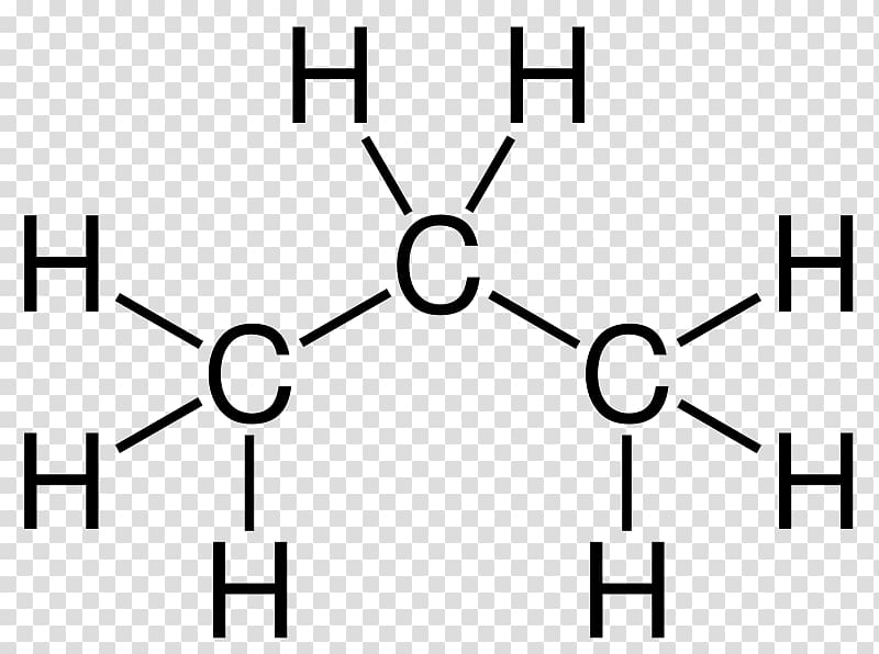 Propane Organic chemistry Structural isomer Chemical compound, winkel ...