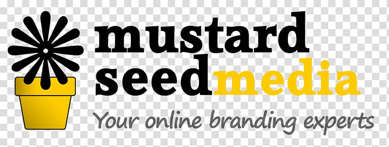 Logo Mustard plant Mustard Seed Media, Website & Branding Design, mustard seed parable transparent background PNG clipart