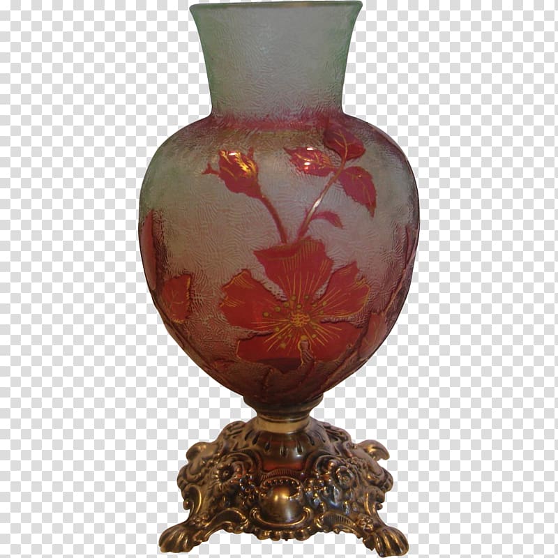 Vase Baccarat Glass art Cranberry glass, vase transparent background PNG clipart