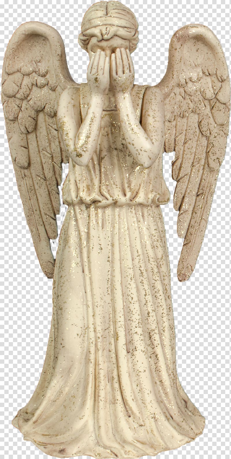 Tree-topper Christmas ornament Weeping Angel, Angels transparent background PNG clipart