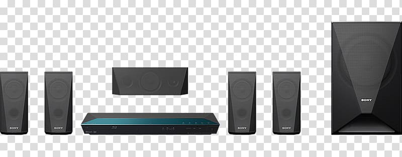 Blu-ray disc Home Theater Systems 5.1 surround sound Sony Corporation, home theater transparent background PNG clipart