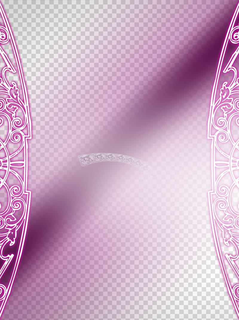 Purple , Purple Fantasy Border transparent background PNG clipart