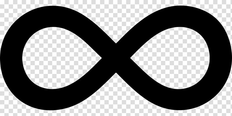 Infinity symbol , symbol transparent background PNG clipart