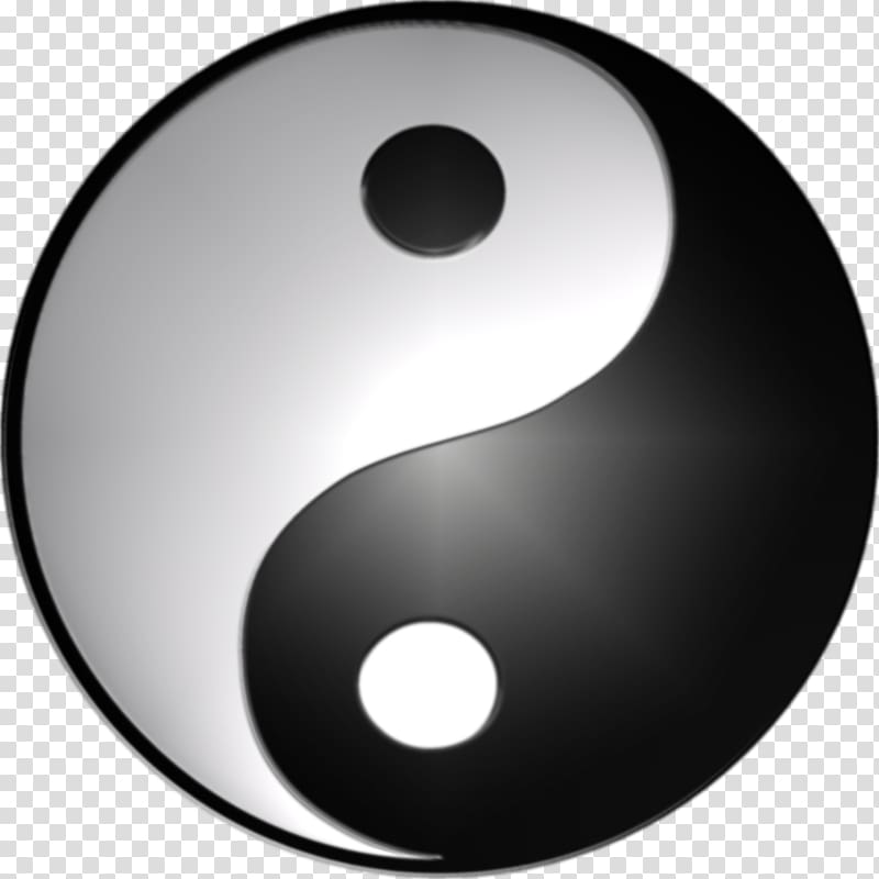 Yin and Yang logo, Yin and yang Symbol 3D computer graphics, yin yang transparent background PNG clipart
