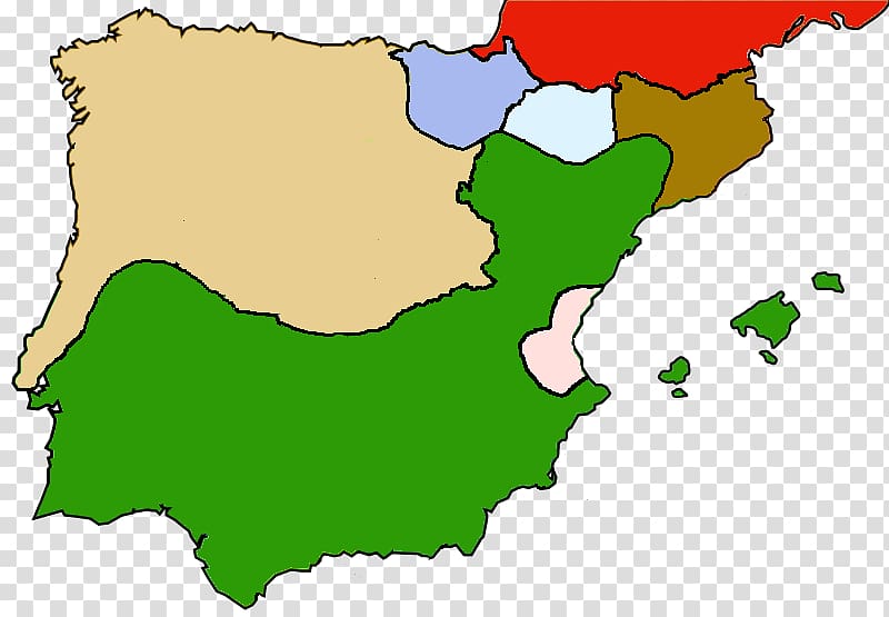 Reconquista Kingdom of Navarre Fall of Granada Umayyad conquest of Hispania Spain, peninsula transparent background PNG clipart