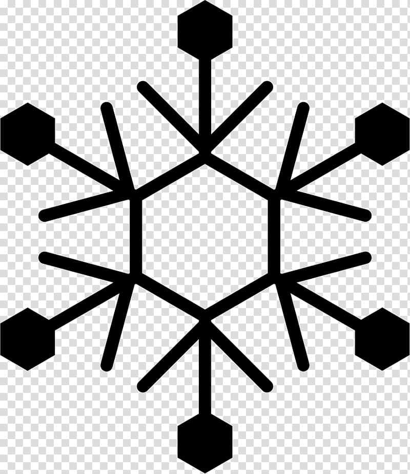Drawing Line art Snowflake Sketch, Snowflake transparent background PNG clipart