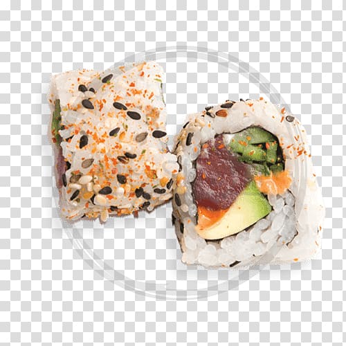 California roll Gimbap Sushi 07030 Recipe, sushi transparent background PNG clipart