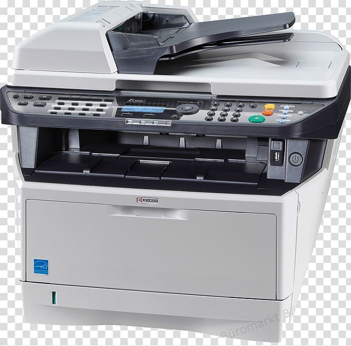 Multi-function printer Kyocera Laser printing Paper, printer transparent background PNG clipart