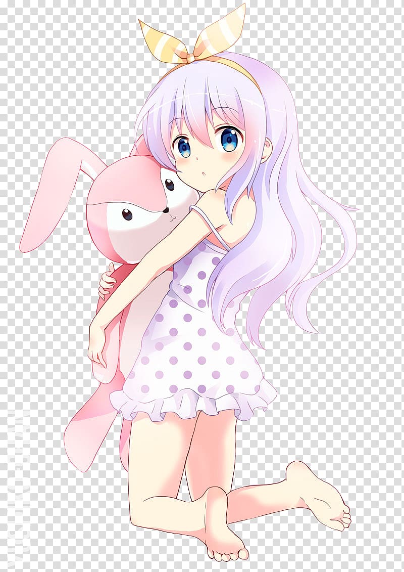 Anime Drawing Is the Order a Rabbit?, Anime transparent background PNG clipart