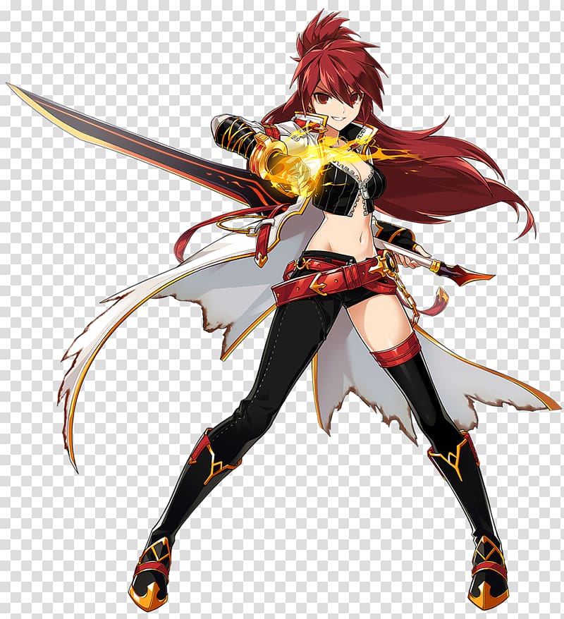 Elsword Elesis YouTube KOG Games, blaze transparent background PNG clipart