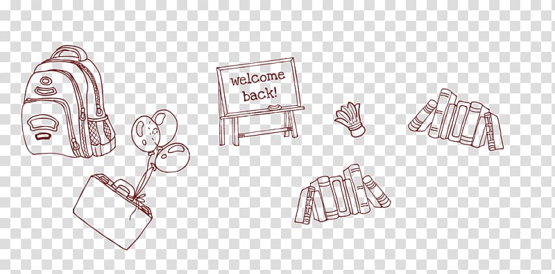 Drawing First day of school Art, School articles transparent background PNG clipart