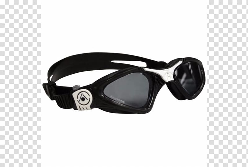 Swedish goggles Swimming Glasses Lens, Black and white smoke transparent background PNG clipart