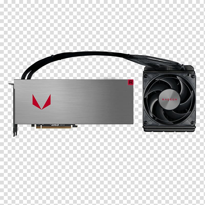 Graphics Cards & Video Adapters AMD Vega Radeon PowerColor XFX, misunderstanding transparent background PNG clipart