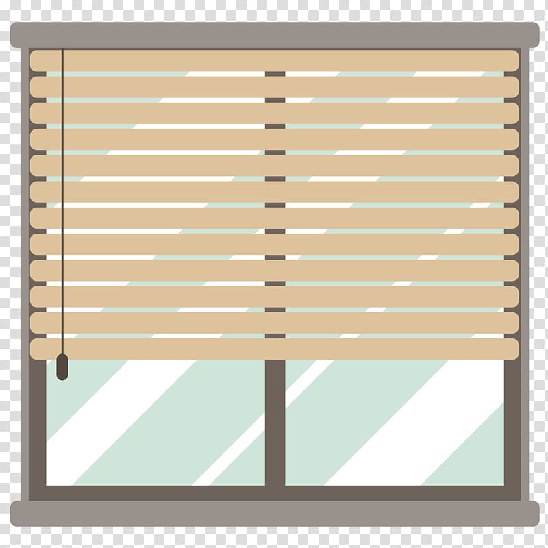 Window blind Curtain Flat design, Flat window transparent background PNG clipart