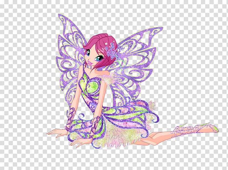 Tecna Bloom Musa Fairy Stella, in full bloom transparent background PNG clipart