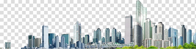 building illustration, Zaozhuang Building Architectural engineering, Hong Kong real creative city building transparent background PNG clipart