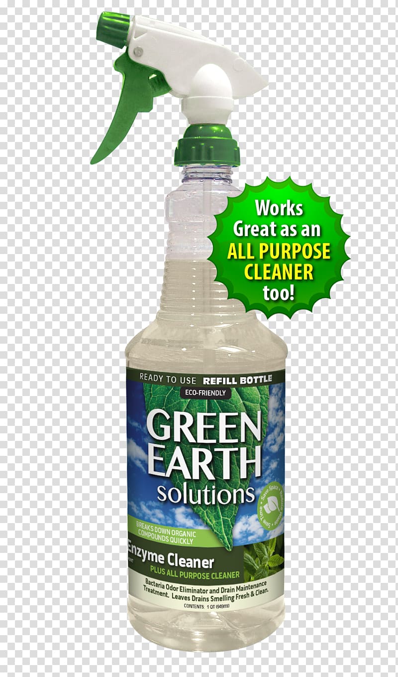 Cleaning agent Enzyme Cleaner Stain, Organic trash transparent background PNG clipart