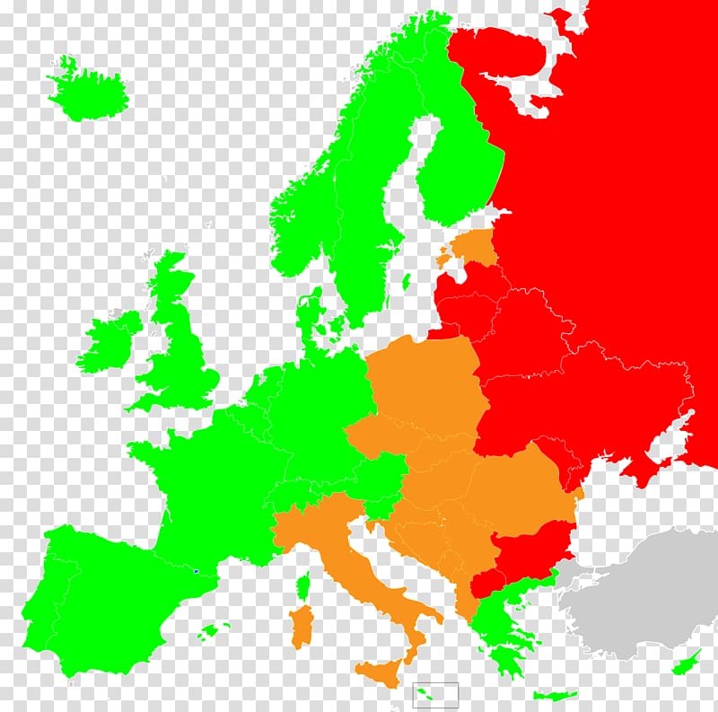 Central Europe Member state of the European Union Single Euro Payments Area, risk transparent background PNG clipart