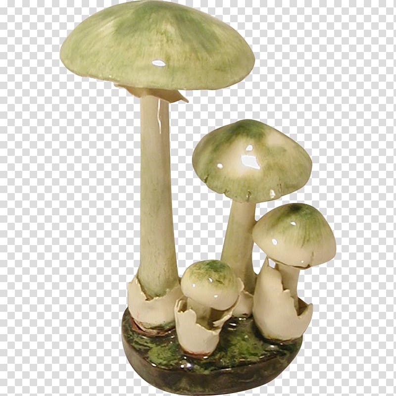 Edible mushroom Death cap Ceramic Amanita muscaria, mushrooms transparent background PNG clipart