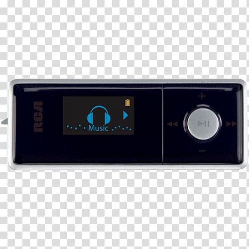 RCA Pearl 1 GB MP3 Player with FM Radio and Direct USB (Black) FM broadcasting Stereophonic sound, Rca transparent background PNG clipart