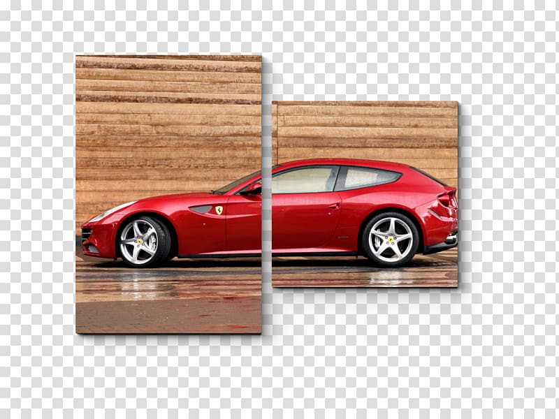 Sports car Ferrari FF Shooting-brake, sports car transparent background PNG clipart