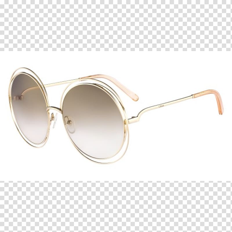 Sunglasses Chloé CE114S D Carlina Gold Eyewear, Sunglasses transparent background PNG clipart
