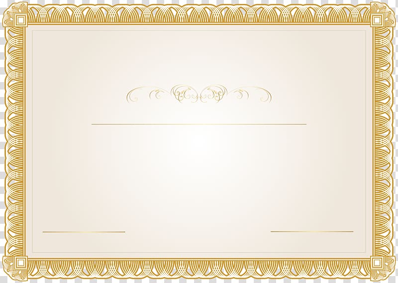 white and yellow textile , Dubai Frame frame Work of art Interior Design Services, Certificate Template transparent background PNG clipart