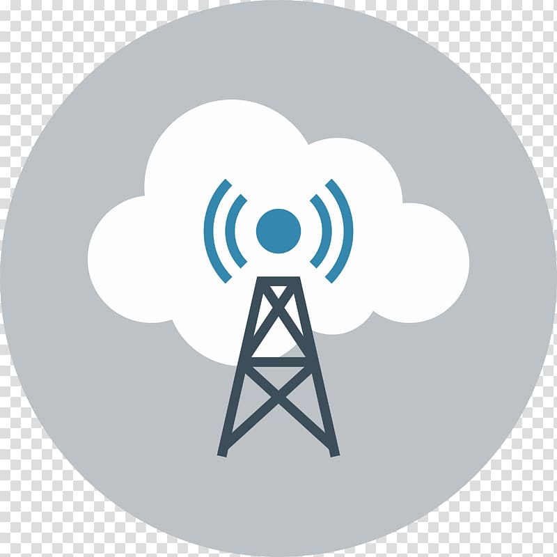 Telecommunications tower Aerials Mobile Phones Radio, cloud computing transparent background PNG clipart