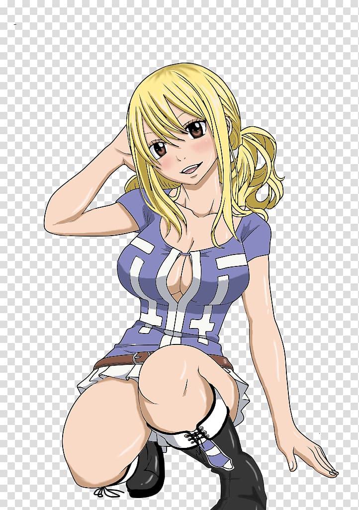 Lucy Heartfilia Erza Scarlet Fairy Tail Anime, fairy tail transparent background PNG clipart