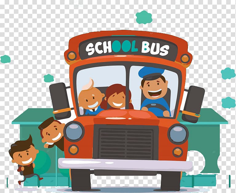 School bus Drawing, Cartoon school bus transparent background PNG clipart
