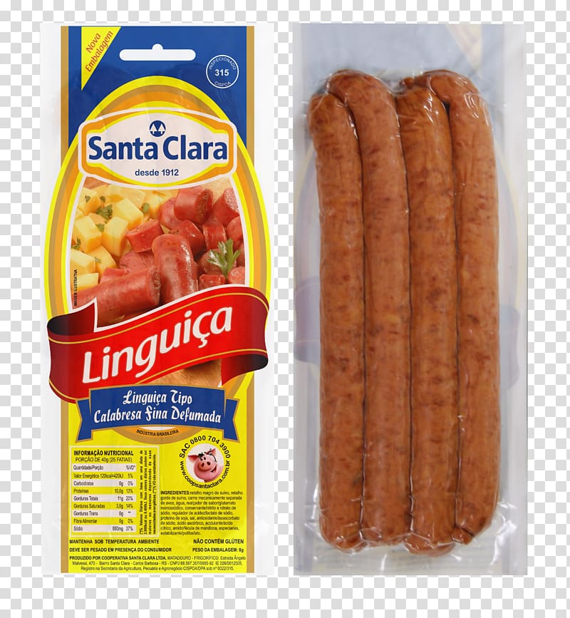 Salami Chistorra Frankfurter Würstchen Bockwurst Bratwurst, sausage transparent background PNG clipart