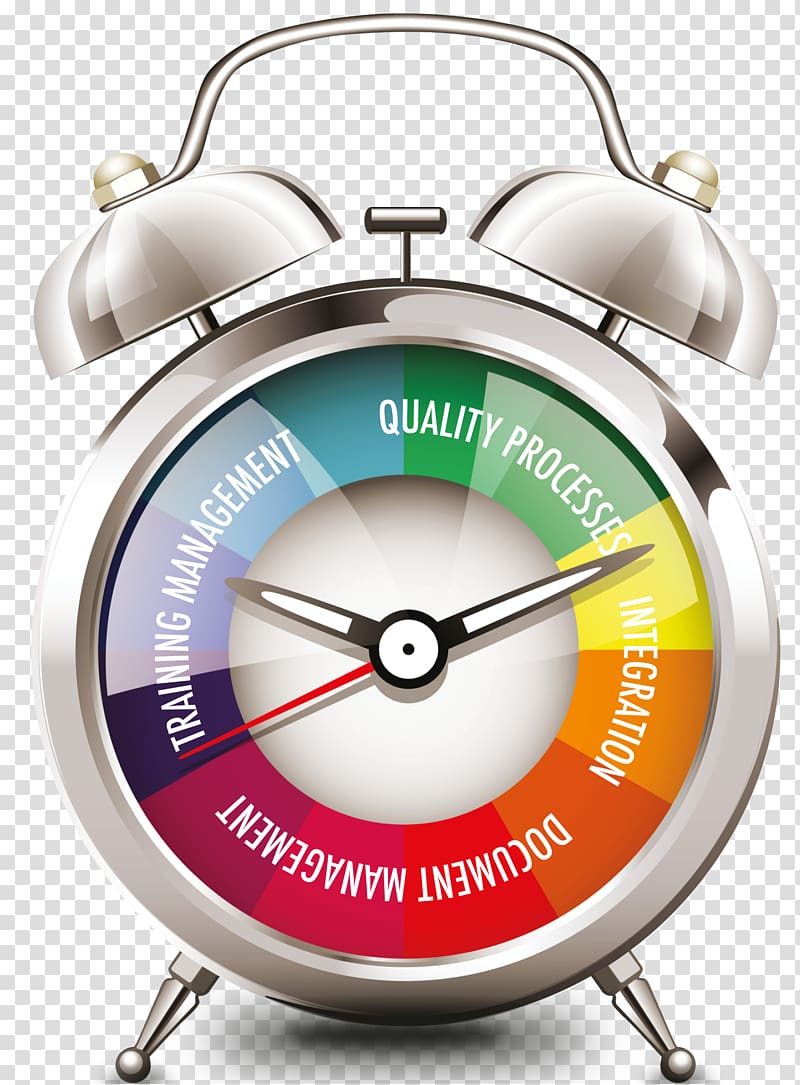 Alarm Clocks , Quality Management System transparent background PNG clipart
