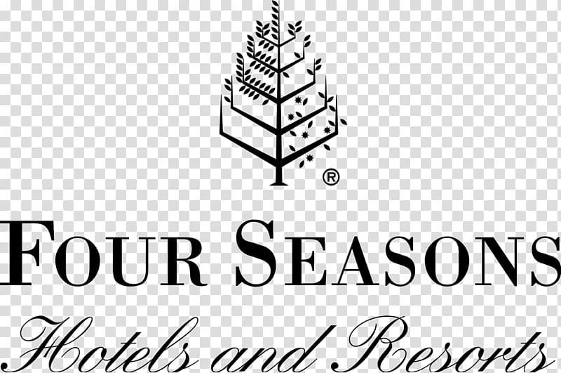 Four Seasons Hotels and Resorts Four Seasons Hotel Chicago Logo, hotel transparent background PNG clipart