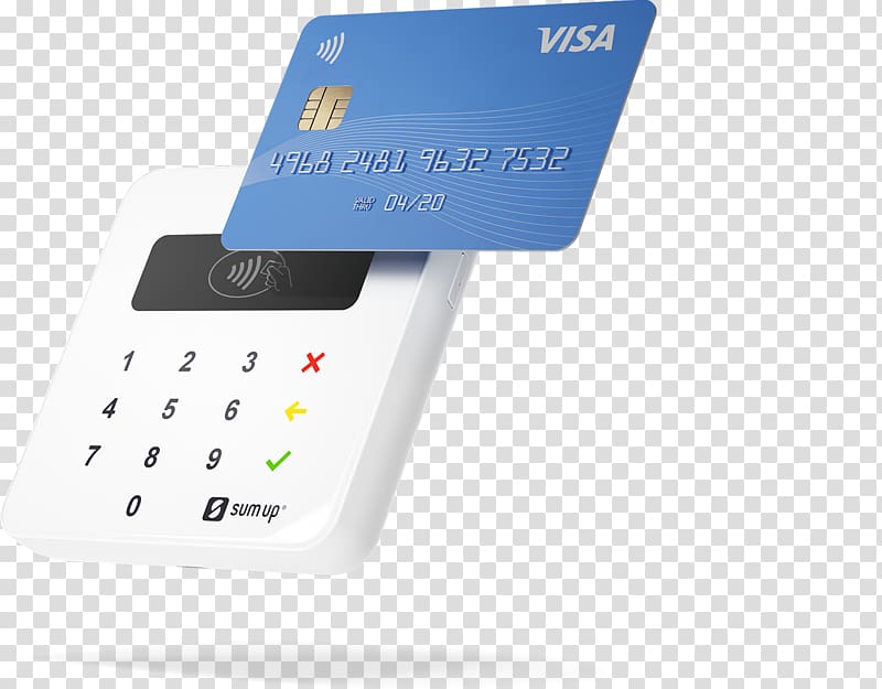 Pinnen Contactless payment SumUp Card reader, others transparent background PNG clipart