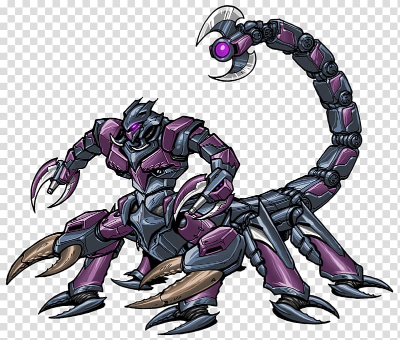 Emperor scorpion Humanoid Mecha Robot, Scorpion transparent background PNG clipart
