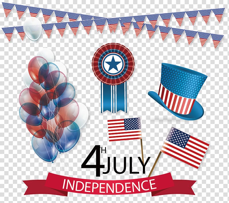 Flag of the United States Independence Day Flag Day, US Independence Day creatives transparent background PNG clipart