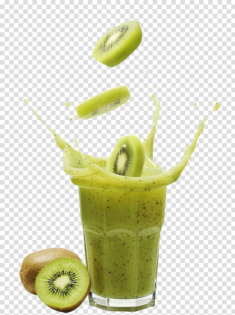 Juice Milkshake Kiwifruit, Kiwi transparent background PNG clipart