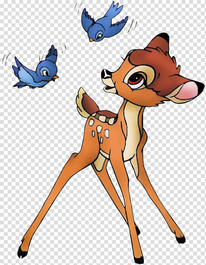 Bambi illustration, Bambi Thumper Faline Cartoon Animation, disney pluto transparent background PNG clipart
