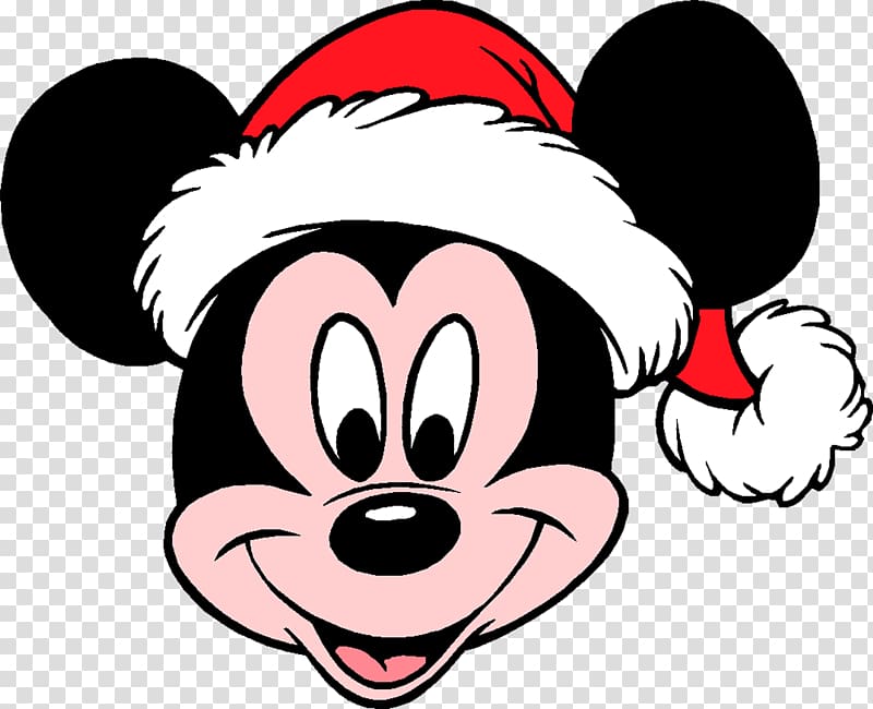 Mickey Mouse Minnie Mouse Daisy Duck Pluto Santa Claus, mickey mouse transparent background PNG clipart