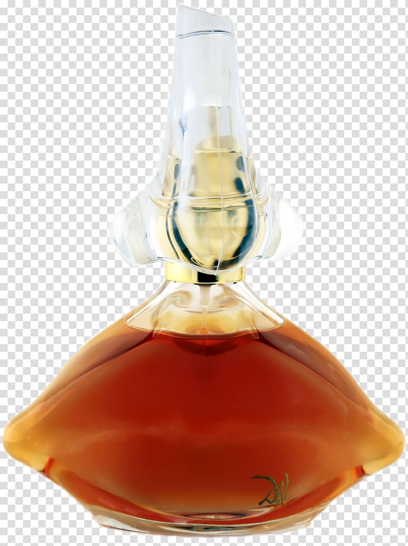 Liqueur Glass bottle Caramel color Liquid, Perfume transparent background PNG clipart