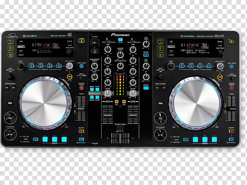 Pioneer XDJ-R1 Disc jockey DJ controller Pioneer DJ Audio, others transparent background PNG clipart