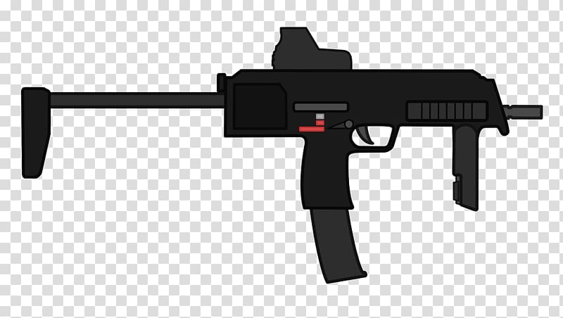 Heckler & Koch MP7 Personal defense weapon Firearm, weapon transparent background PNG clipart