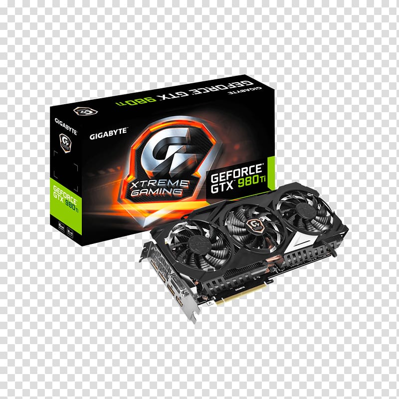 Graphics Cards & Video Adapters NVIDIA GeForce GTX 1050 Ti 英伟达精视GTX Gigabyte Technology, nvidia transparent background PNG clipart
